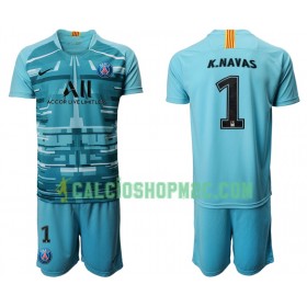 Paris Saint Germain Portiere K NAVAS 1 Bambino III 2019/2020 Manica Corta